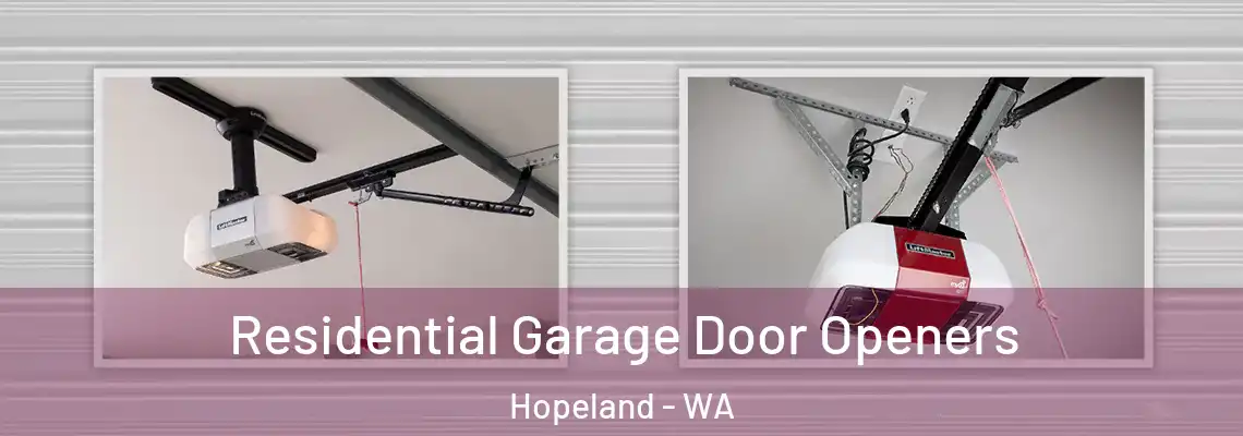 Residential Garage Door Openers Hopeland - WA