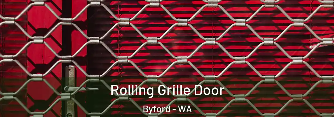 Rolling Grille Door Byford - WA