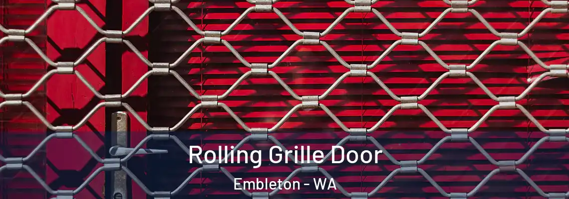 Rolling Grille Door Embleton - WA
