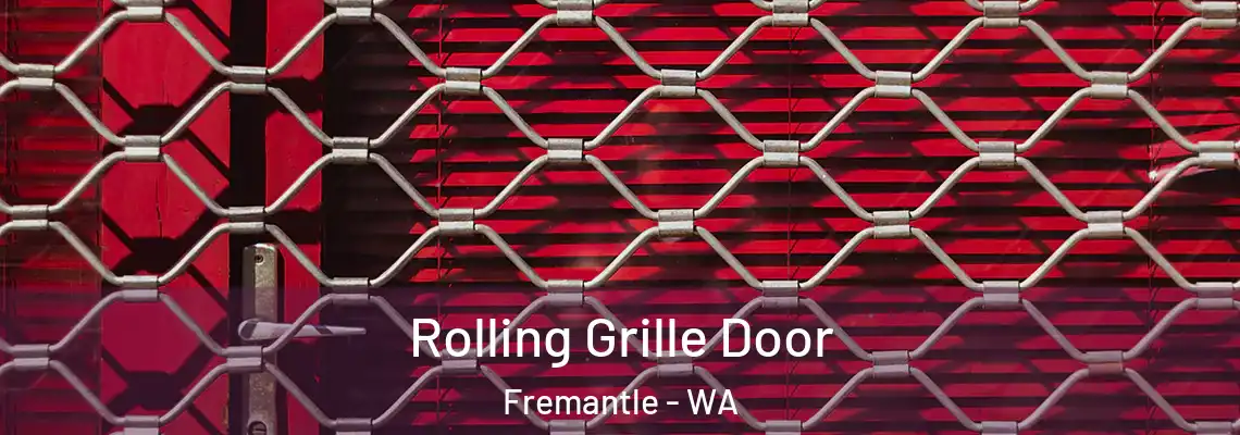 Rolling Grille Door Fremantle - WA