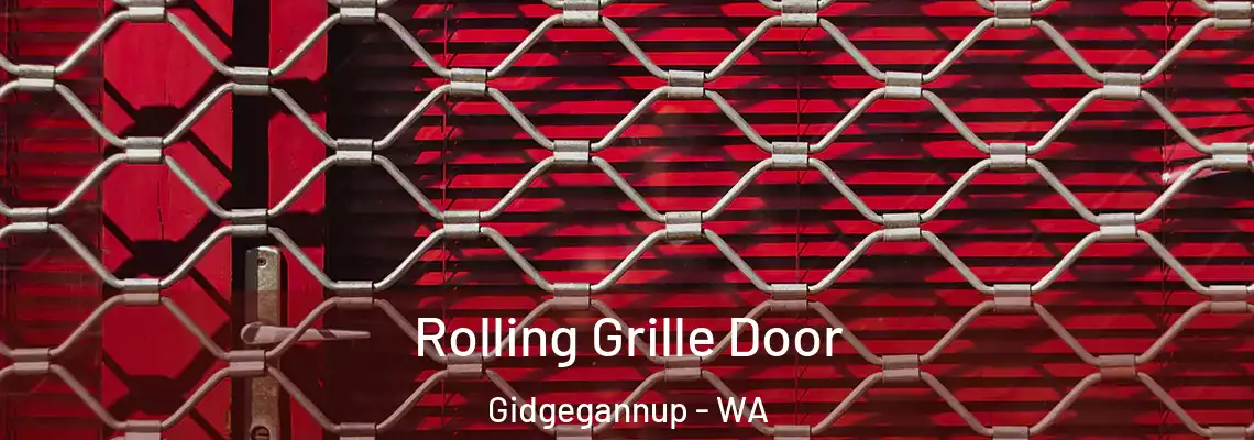  Rolling Grille Door Gidgegannup - WA