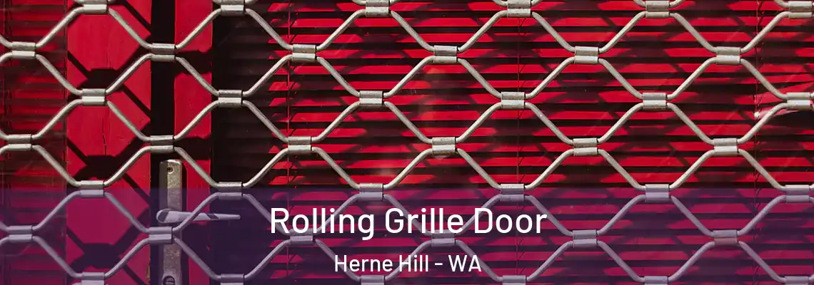 Rolling Grille Door Herne Hill - WA