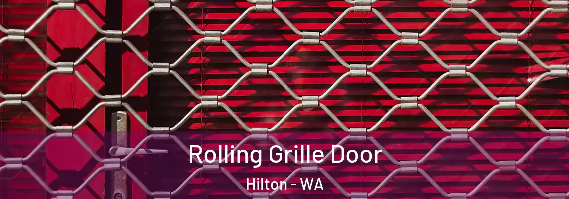 Rolling Grille Door Hilton - WA