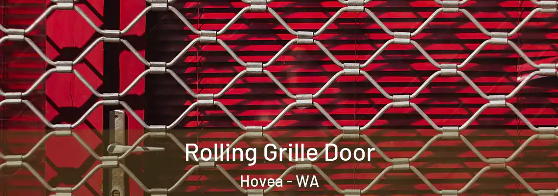 Rolling Grille Door Hovea - WA