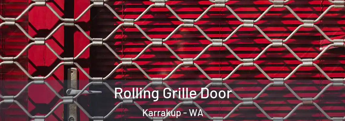 Rolling Grille Door Karrakup - WA