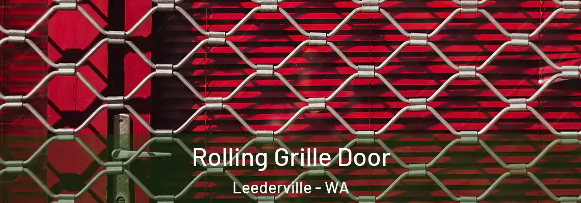 Rolling Grille Door Leederville - WA