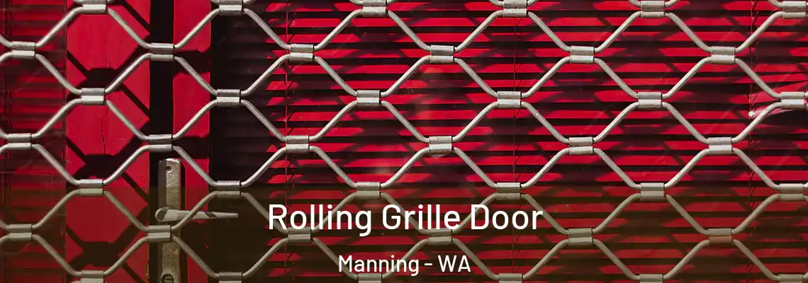  Rolling Grille Door Manning - WA