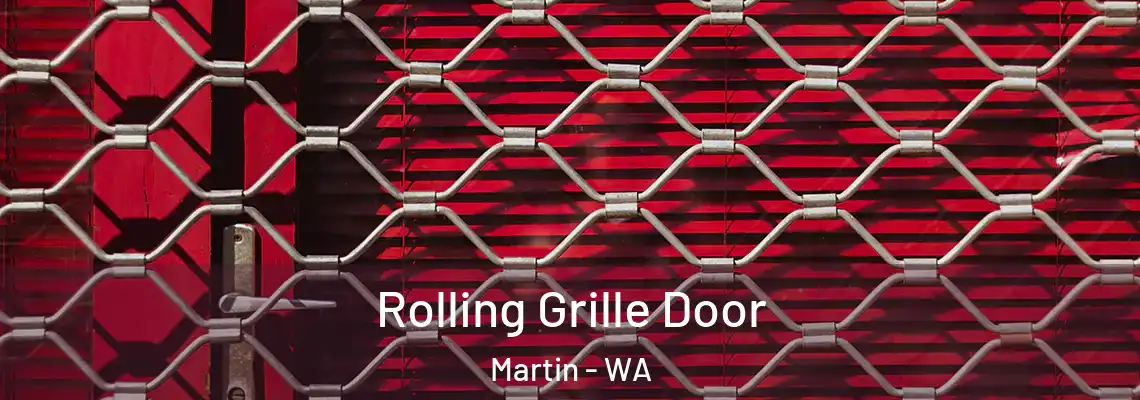 Rolling Grille Door Martin - WA