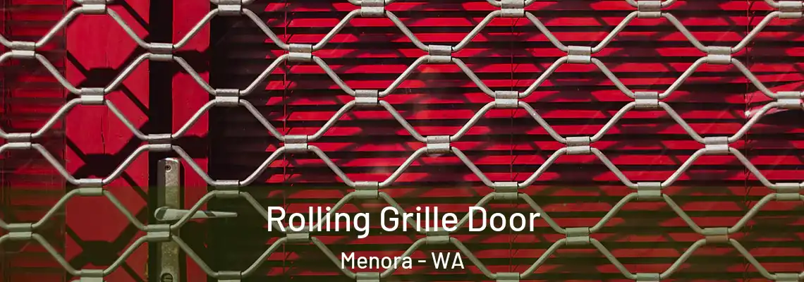  Rolling Grille Door Menora - WA