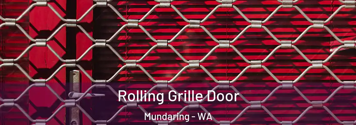 Rolling Grille Door Mundaring - WA