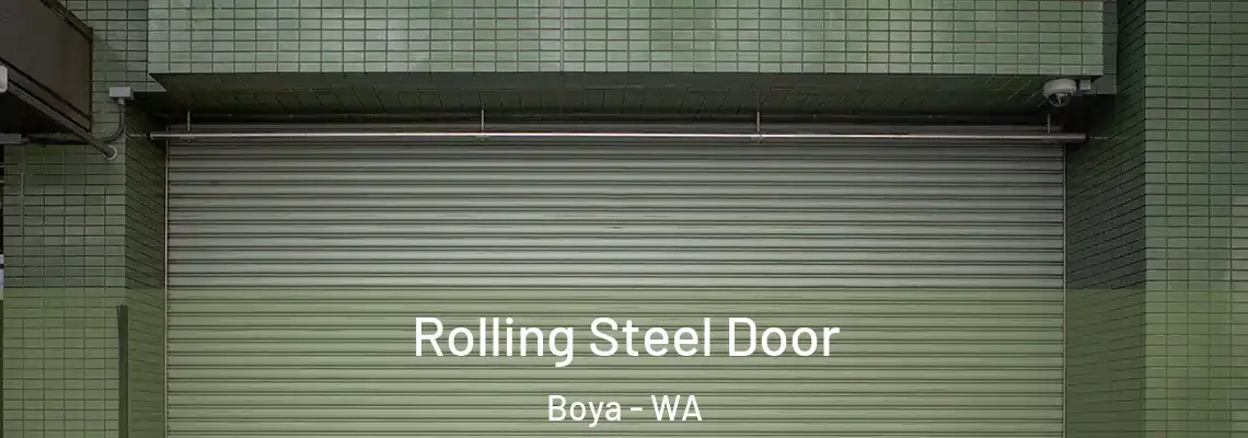 Rolling Steel Door Boya - WA