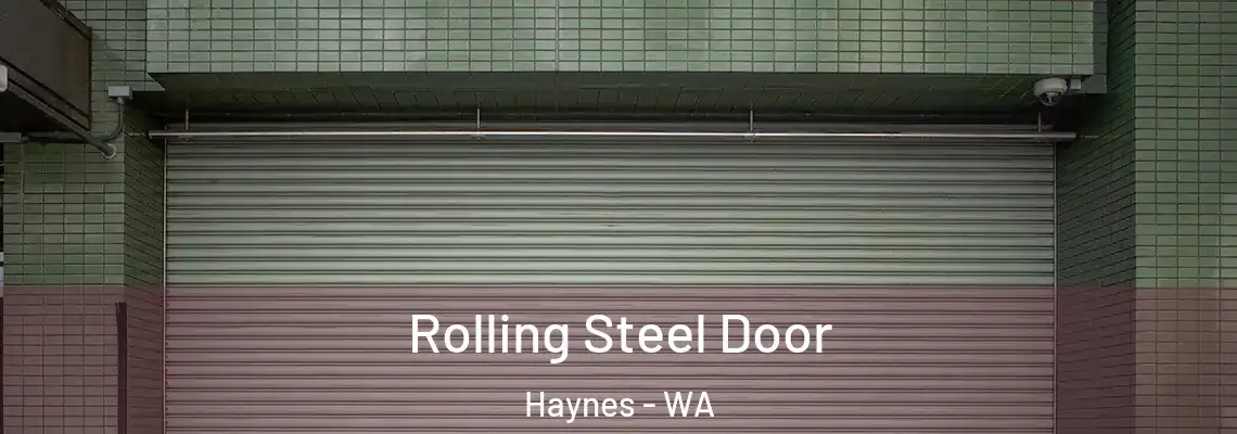 Rolling Steel Door Haynes - WA