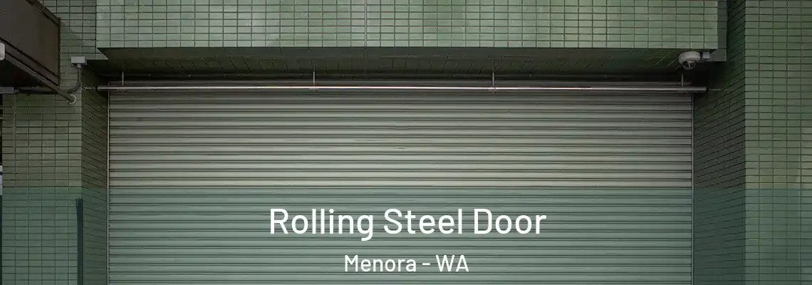 Rolling Steel Door Menora - WA