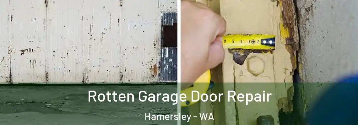 Rotten Garage Door Repair Hamersley - WA