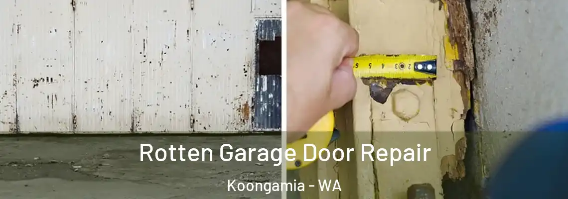 Rotten Garage Door Repair Koongamia - WA