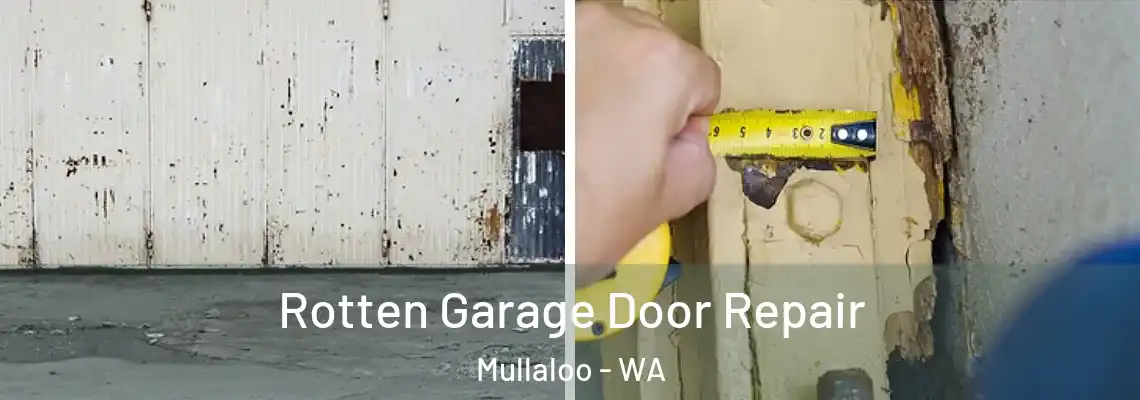 Rotten Garage Door Repair Mullaloo - WA