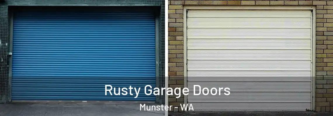 Rusty Garage Doors Munster - WA