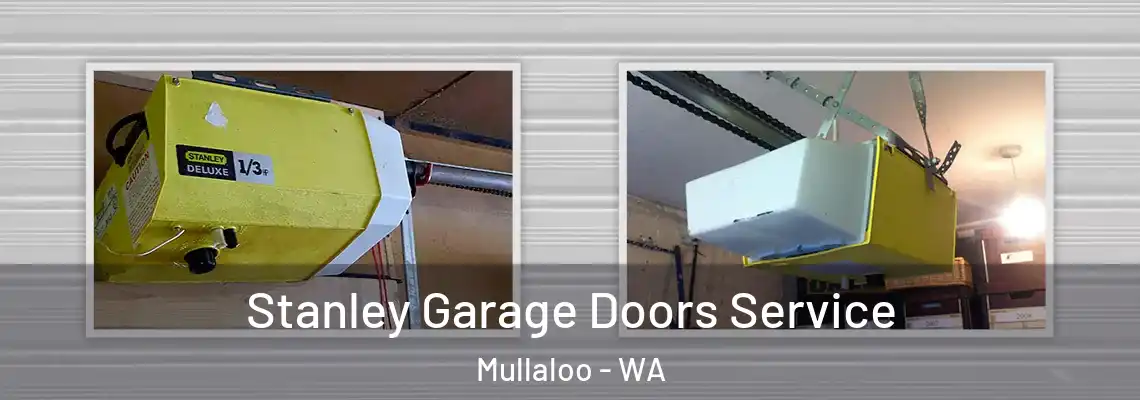 Stanley Garage Doors Service Mullaloo - WA