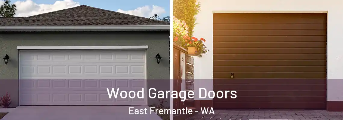 Wood Garage Doors East Fremantle - WA