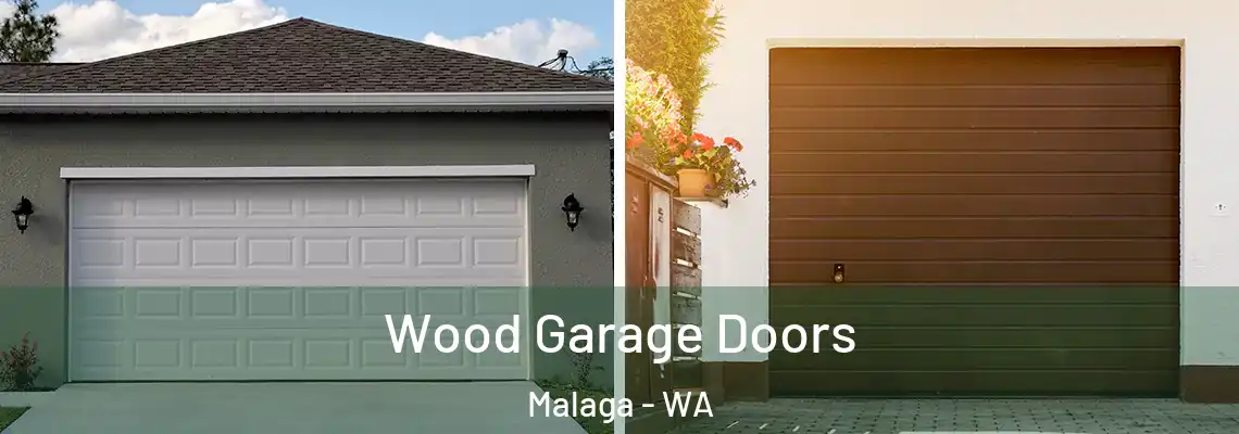 Wood Garage Doors Malaga - WA